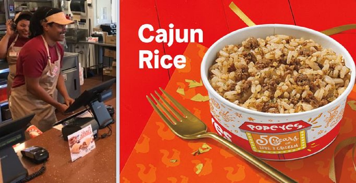 Popeyes brings back Cajun Rice in New Orleans