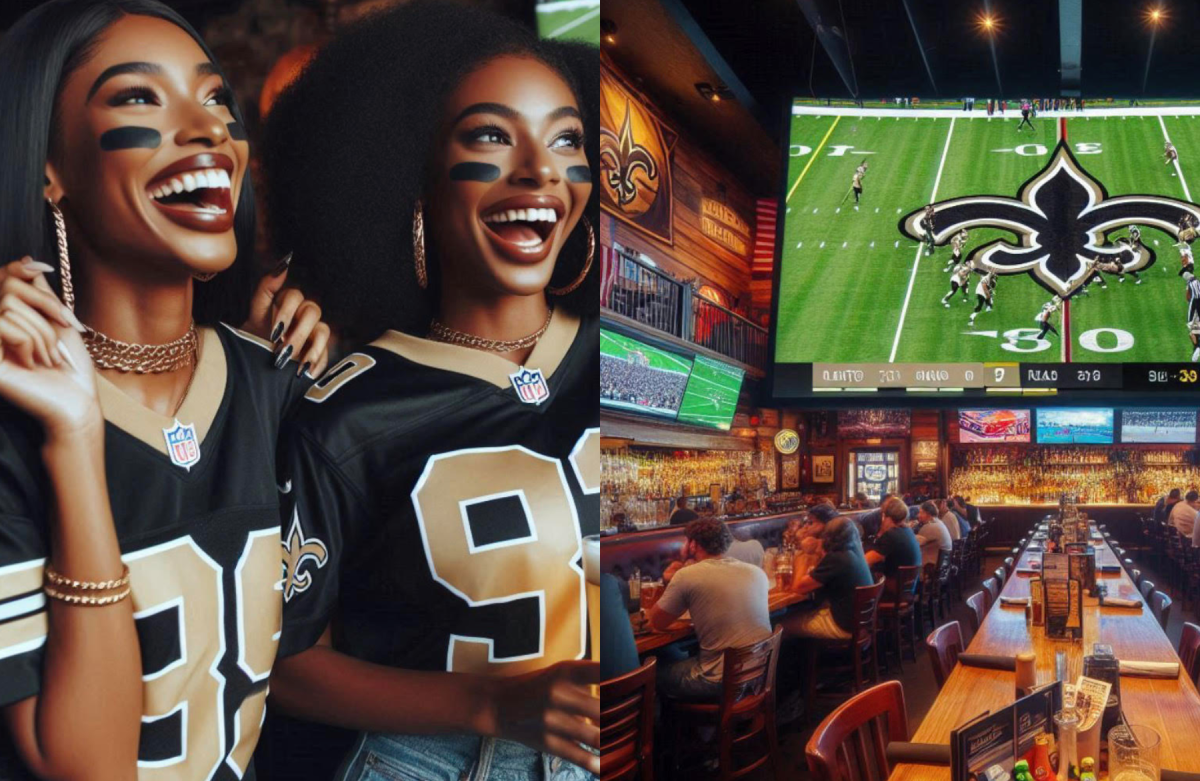 best sports bars to watch the New Orleans Saints in New Orleans.